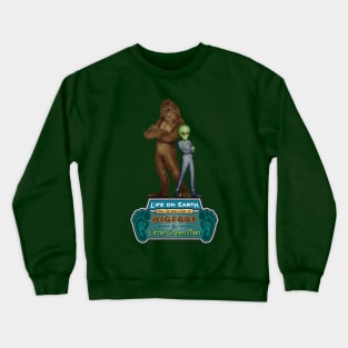 BF & LGM on Pedestal Crewneck Sweatshirt